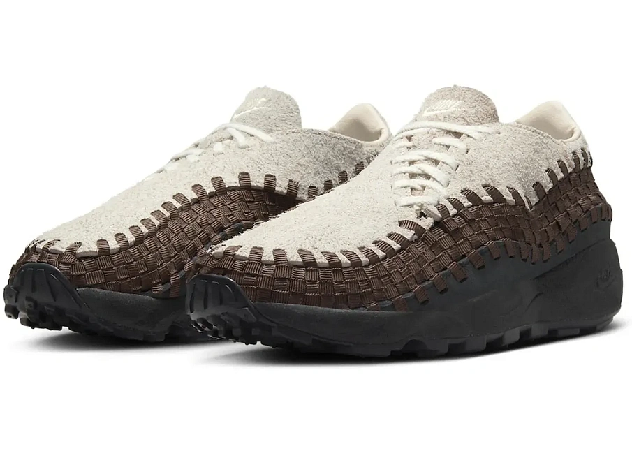 Фото № 1 с приближением к товару «‎Nike Air Footscape Woven Light Orewood Brown Coconut Milk »
