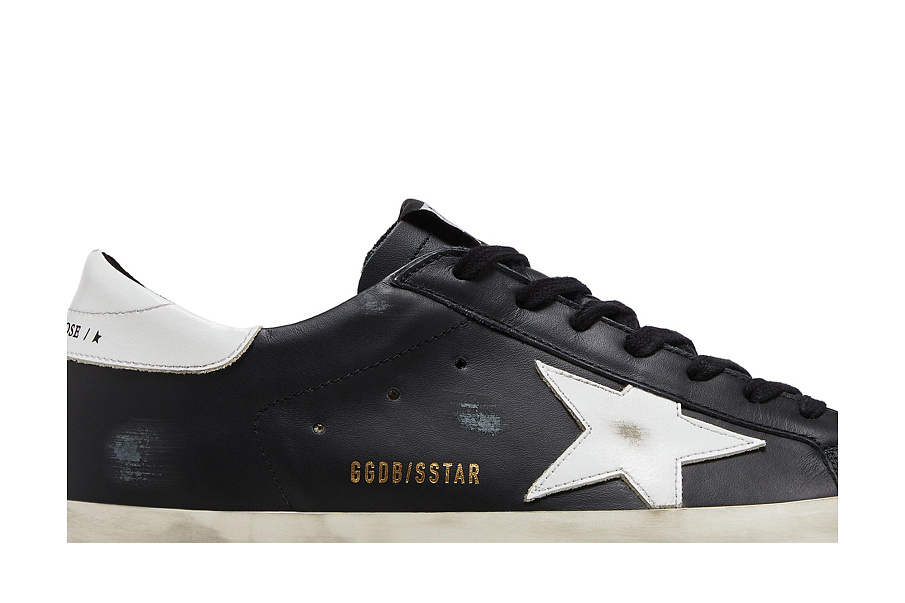 Фото № 3 с приближением к товару «‎Golden Goose Superstar Black White»