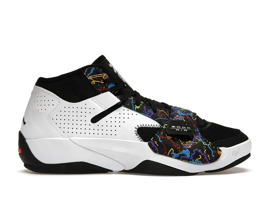 Фото № 1 с приближением к товару «‎Jordan Zion 2 Noah White Black Multi-Color»
