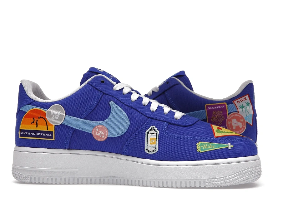 Фото № 5 с приближением к товару «‎Nike Air Force 1 Low PRM Los Angeles Patched Up»