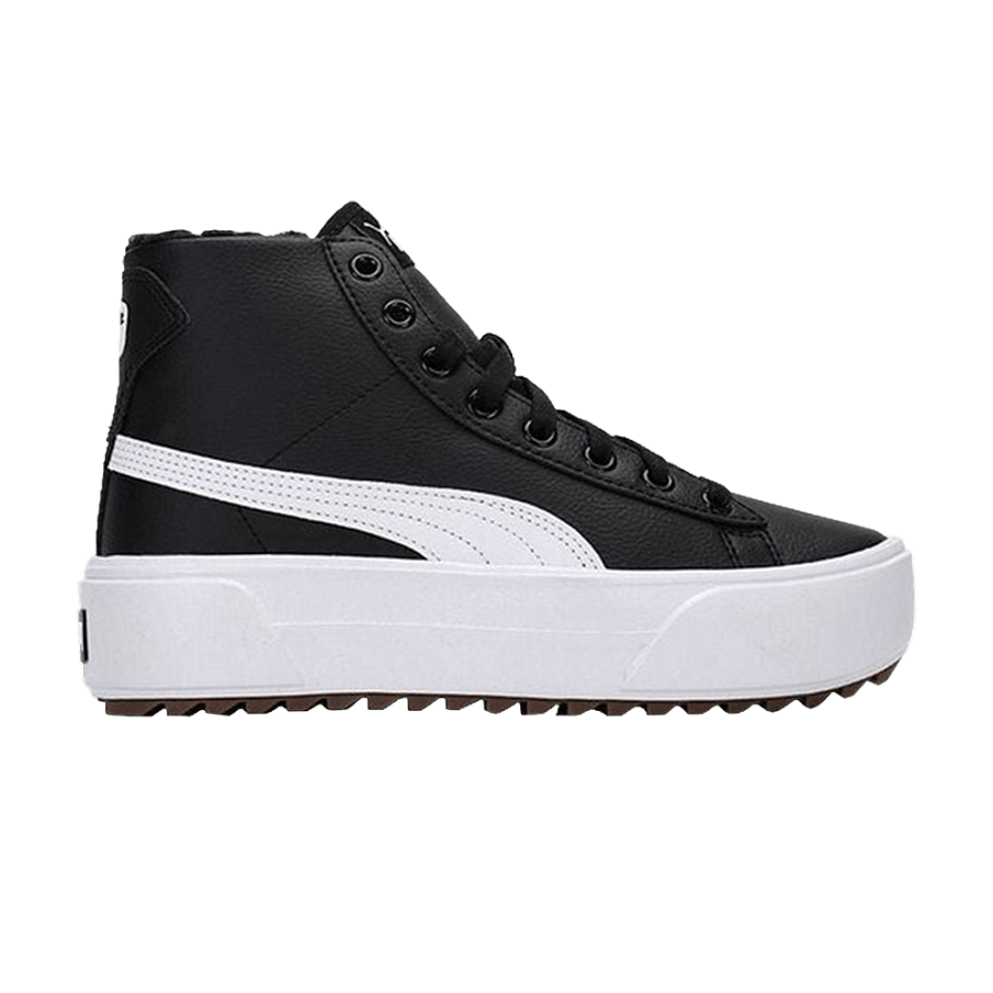 Фото № 1 с приближением к товару «‎Puma Women's Kaia Mid Fur - Black»