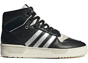 adidas Rivalry High Consortium Black Silver Metallic