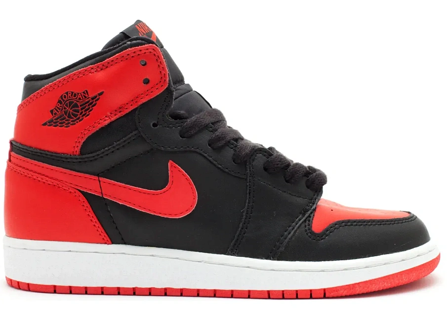 Фото № 1 с приближением к товару «‎Jordan 1 Retro Bred (2001) »