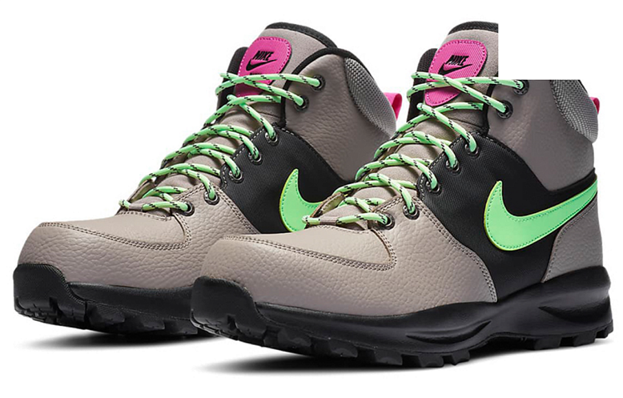 Фото № 3 с приближением к товару «‎Nike Manoa Leather SE GreyBlackGreen»