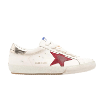 Фото № 1 с приближением к товару «‎Golden Goose Super Star Sneaker White Red»