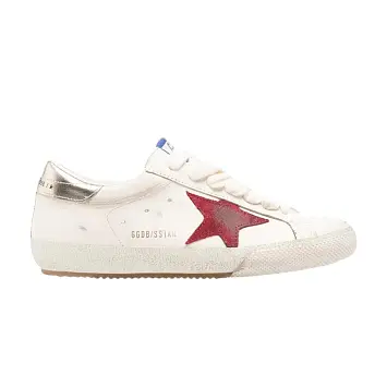 Golden Goose Super Star Sneaker White Red - 1