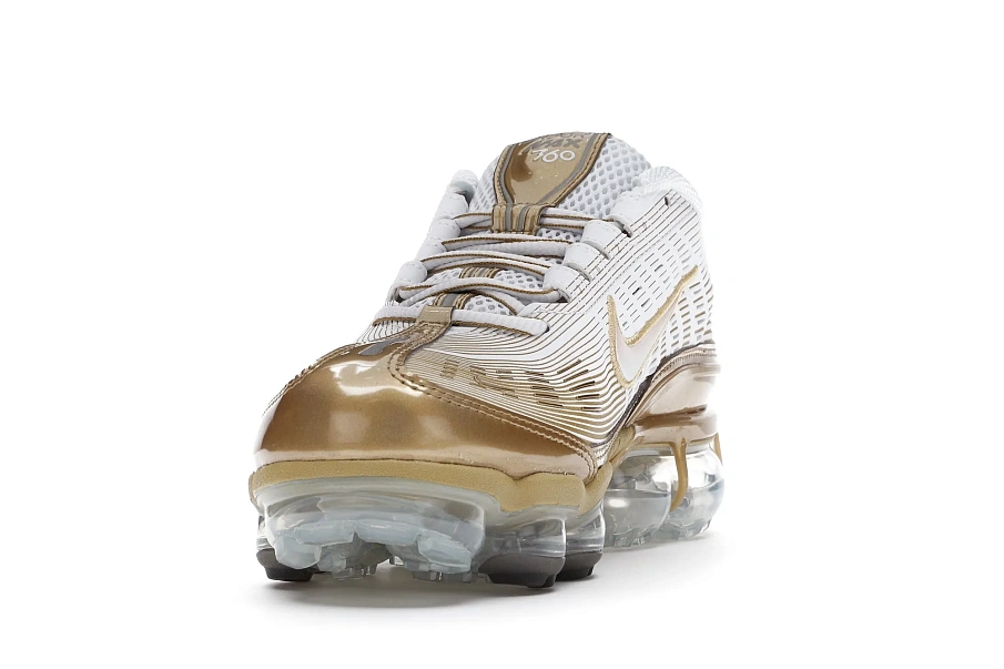 Фото № 5 с приближением к товару «‎Nike Air VaporMax 360 White Metallic Gold»