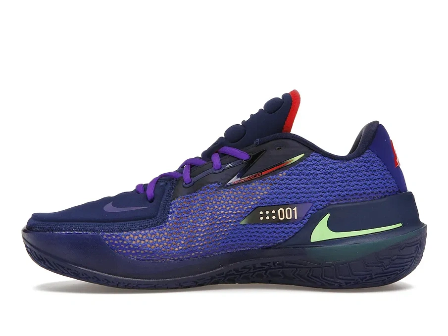 Фото № 3 с приближением к товару «‎Nike Air Zoom GT Cut Blue Void Purple Red»