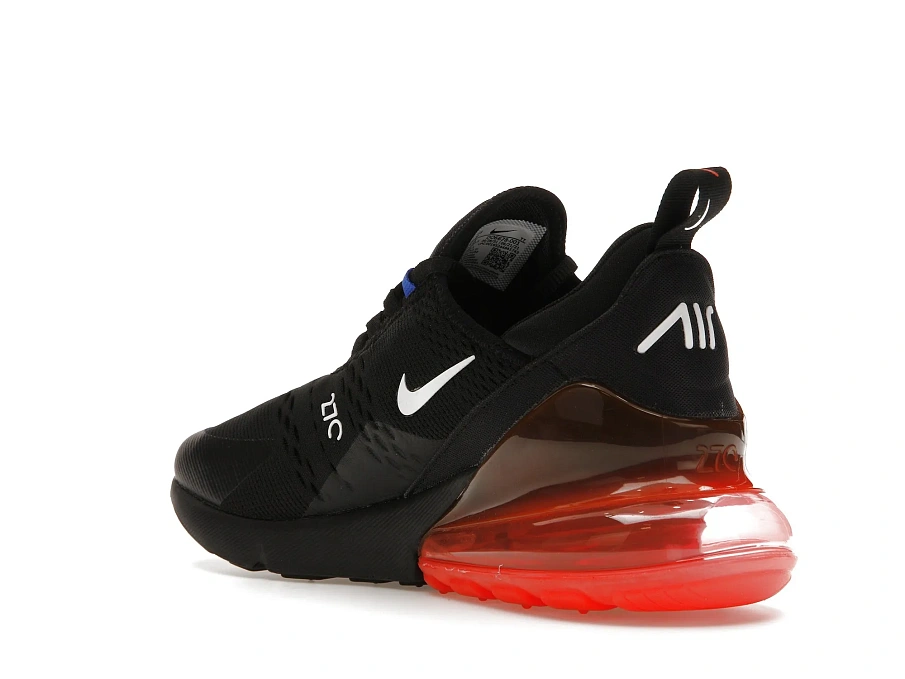 Фото № 5 с приближением к товару «‎Nike Air Max 270 Black Bright Crimson Racer Blue»