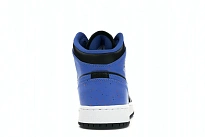 Фото № 4 с приближением к товару «‎Jordan 1 Mid Royal Paint Splatter »