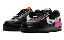 Фото № 3 с приближением к товару «‎Nike Air Force 1 Low Shadow Skate shoes Have a Nike Day blackwhitepink»