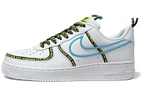 Фото № 1 с приближением к товару «‎Nike Air Force 1 '07 Premium 'Worldwide Pack - Blue Fury'»
