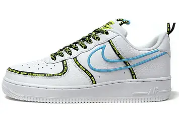 Nike Air Force 1 '07 Premium 'Worldwide Pack - Blue Fury' - 1