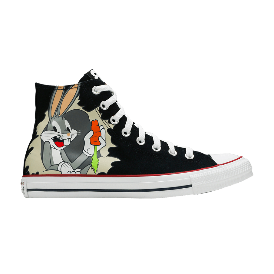 Фото № 1 с приближением к товару «‎Looney Tunes x Converse Chuck Taylor All Star High 80th Anniversary - Bugs Bunnys Mischief»