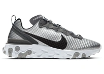 Фото № 1 с приближением к товару «‎Nike React Element 55 Quilted Grid White»