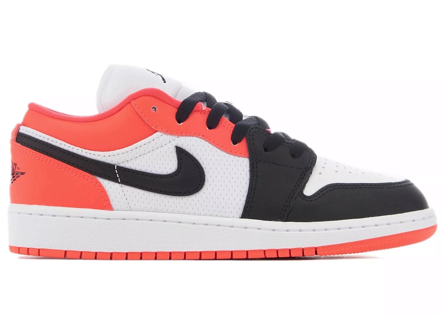 Фото № 1 с приближением к товару «‎Jordan 1 Low SE Mismatched Infrared »