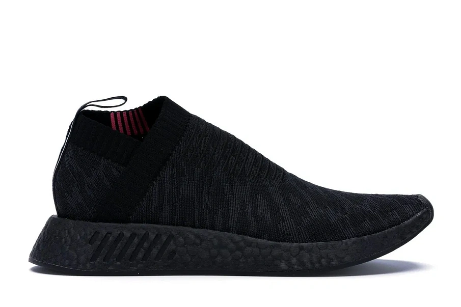 Фото № 1 с приближением к товару «‎adidas NMD CS2 Triple Black Shock Pink»