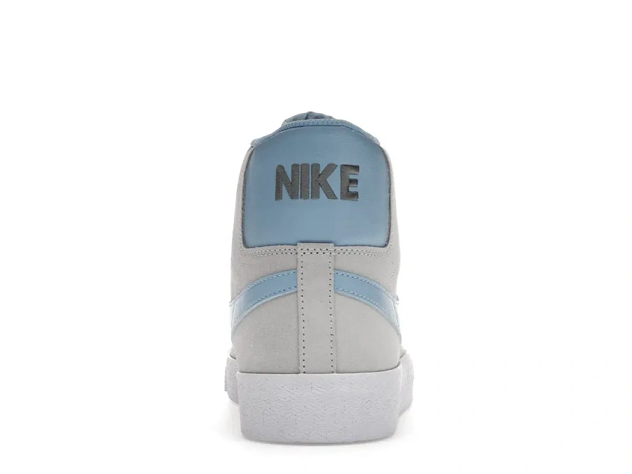 Фото № 4 с приближением к товару «‎Nike SB Blazer Mid Soft Grey Baby Blue»