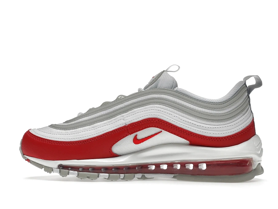 Фото № 5 с приближением к товару «‎Nike Air Max 97 White University Red»