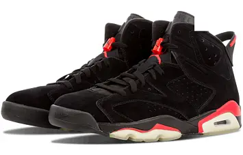 Jordan Air Jordan 6 Retro Infrared Pack 'Black' - 2