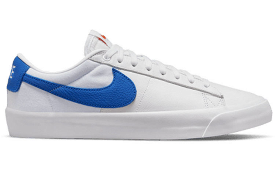 Фото № 2 с приближением к товару «‎Nike SB Orange Label Zoom Blazer Low PRO GT ISO "WhiteVarsity Royal"»