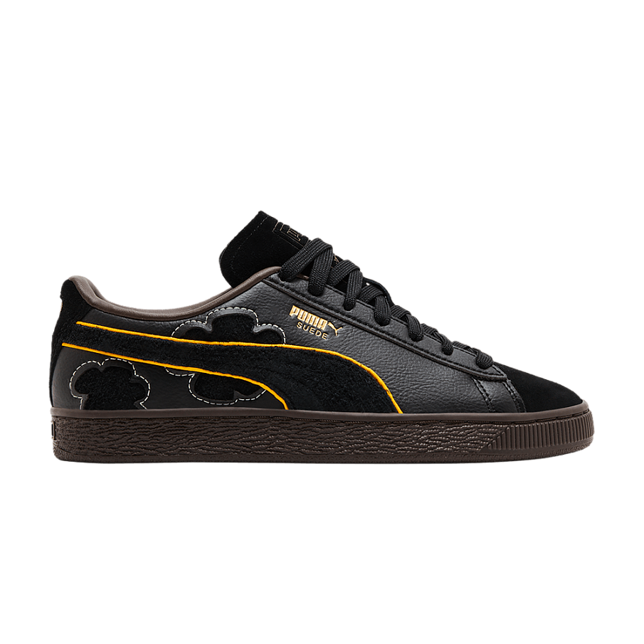 Фото № 1 с приближением к товару «‎One Piece x Puma Suede Big Kid Blackbeard (396724-01)»