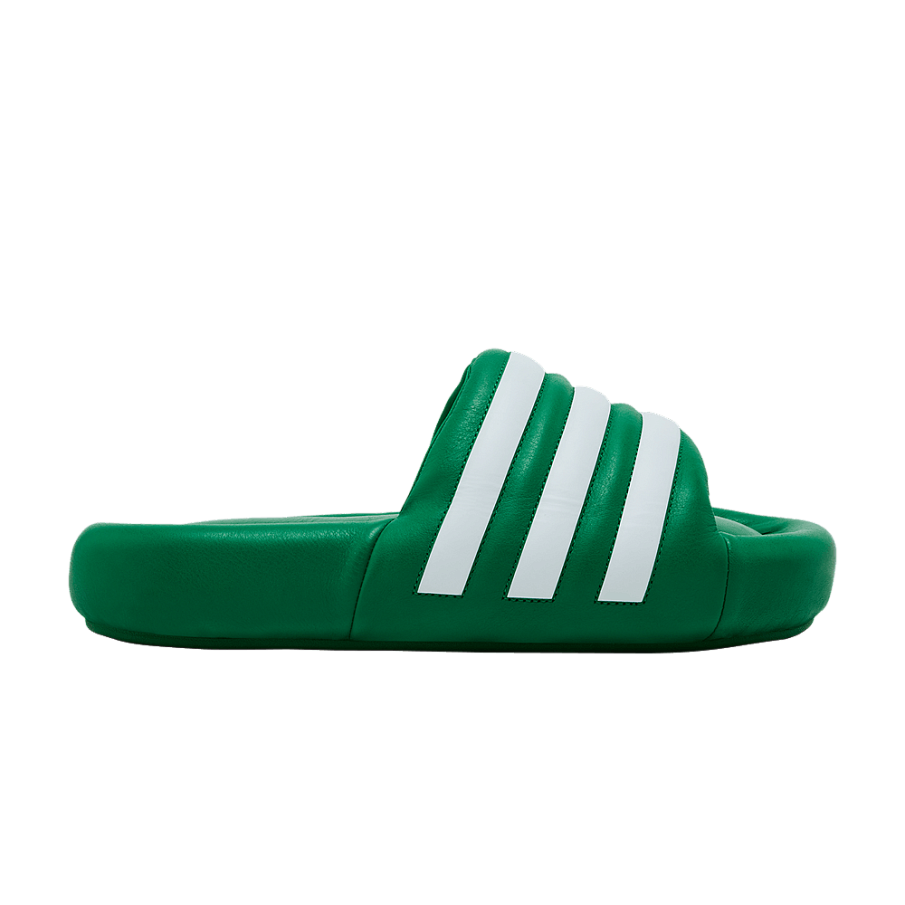 Фото № 1 с приближением к товару «‎adidas Adilette 24 Slide Green White (JS3475)»