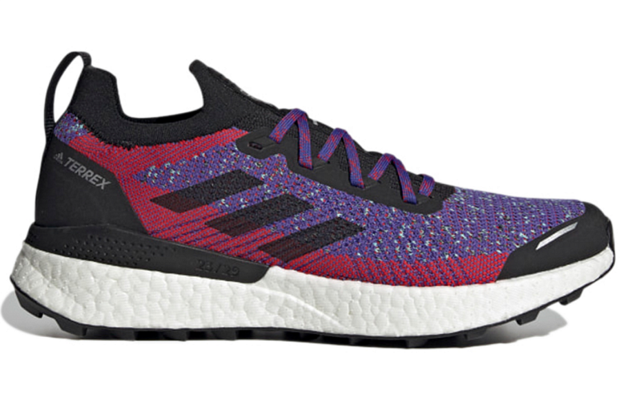 Фото № 2 с приближением к товару «‎adidas Terrex Two Ultra Primeblue Trail Running BlackPurple»