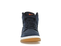 Фото № 2 с приближением к товару «‎Nike SB Dunk High Orange Label Midnight Navy»