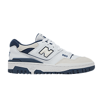 Фото № 1 с приближением к товару «‎New Balance 550 Big Kid White Vintage Indigo»
