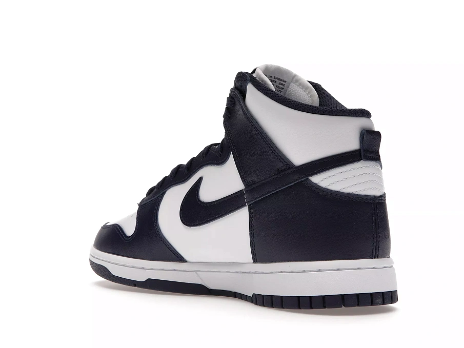 Фото № 2 с приближением к товару «‎Nike Dunk High Championship Navy»