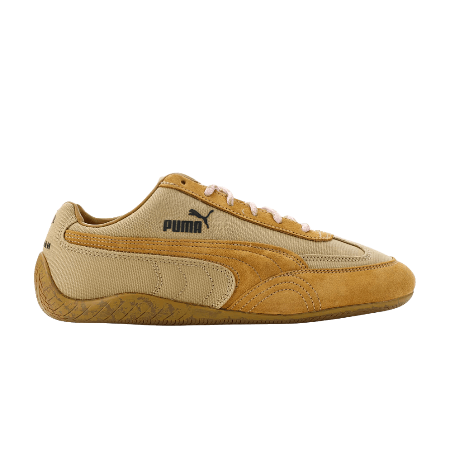 Фото № 1 с приближением к товару «‎Nahmias x Puma Speedcat Coffee Milk Aged Copper Pearl Pink»