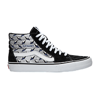 Фото № 1 с приближением к товару «‎Supreme x Vans Sk8-Hi Pro Diamond Plate Black Grey»