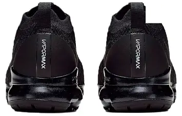 Nike Air VaporMax Flyknit 3.0 Running Shoes Triple Black - 5