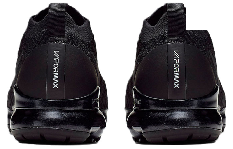 Фото № 4 с приближением к товару «‎Nike Air VaporMax Flyknit 3.0 Running Shoes Triple Black»