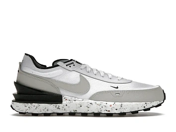 Nike Waffle One Crater White Grey Black - 1