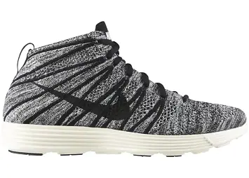 Nike Lunar Flyknit Chukka Black White Sail (554969-002)