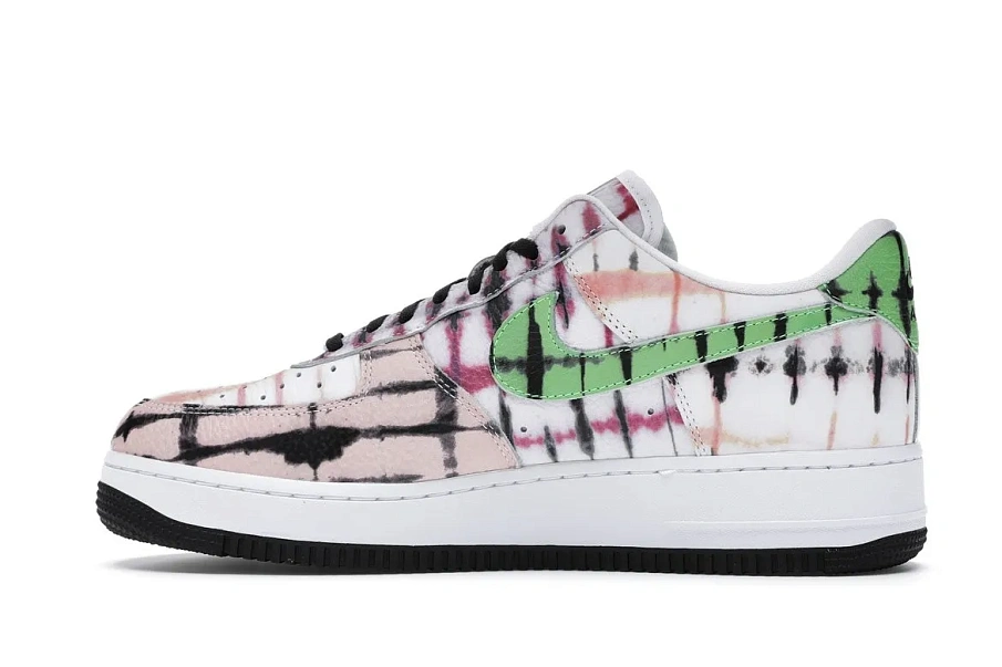 Фото № 5 с приближением к товару «‎Nike Air Force 1 Low Black Tie Dye »