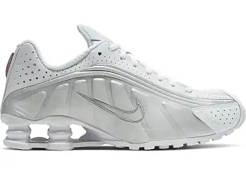 Nike Shox R4 White Metallic 