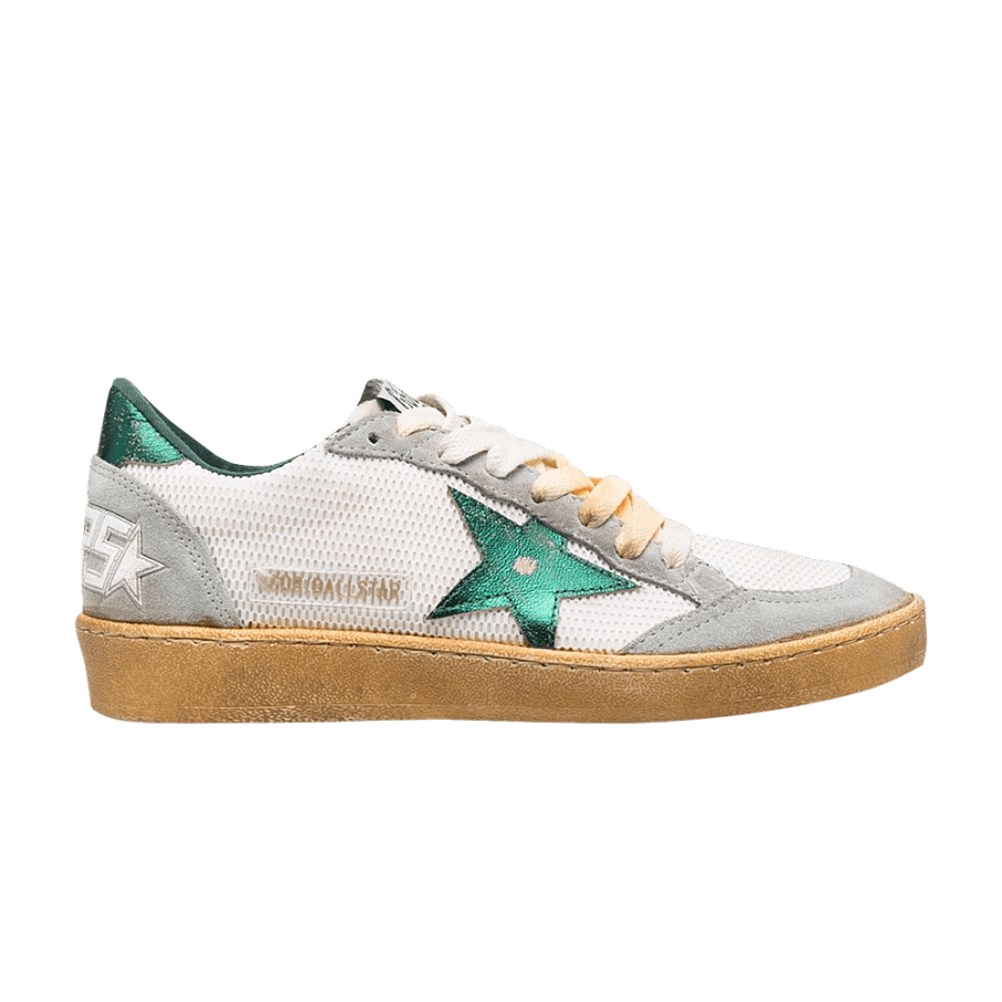 Фото № 1 с приближением к товару «‎Golden Goose Women's Ballstar White Green»