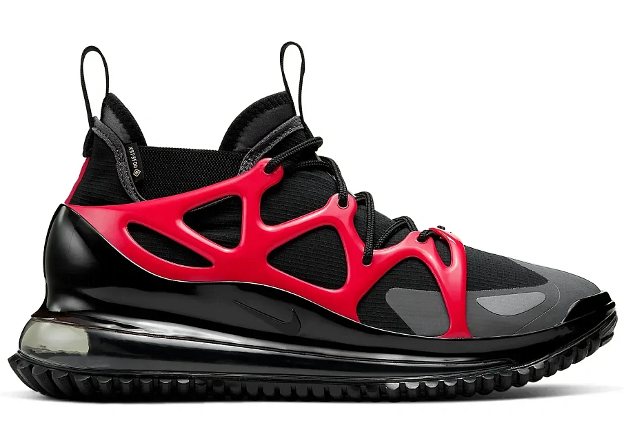 Фото № 1 с приближением к товару «‎Nike Air Max 720 Horizon Black Iron Grey University Red»