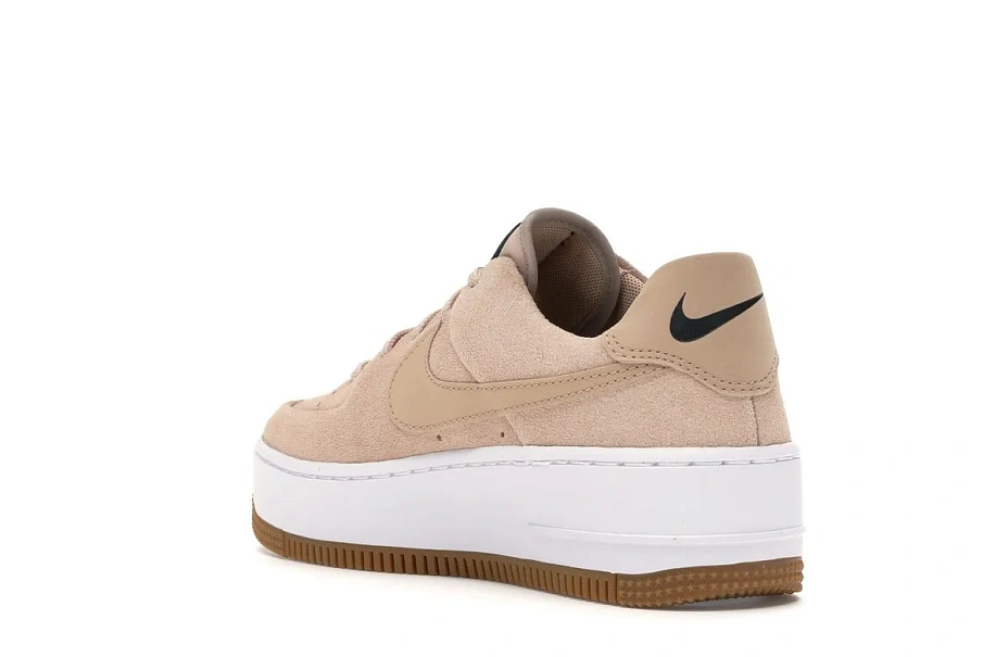 Фото № 6 с приближением к товару «‎Nike Air Force Sage Low Beige Suede »