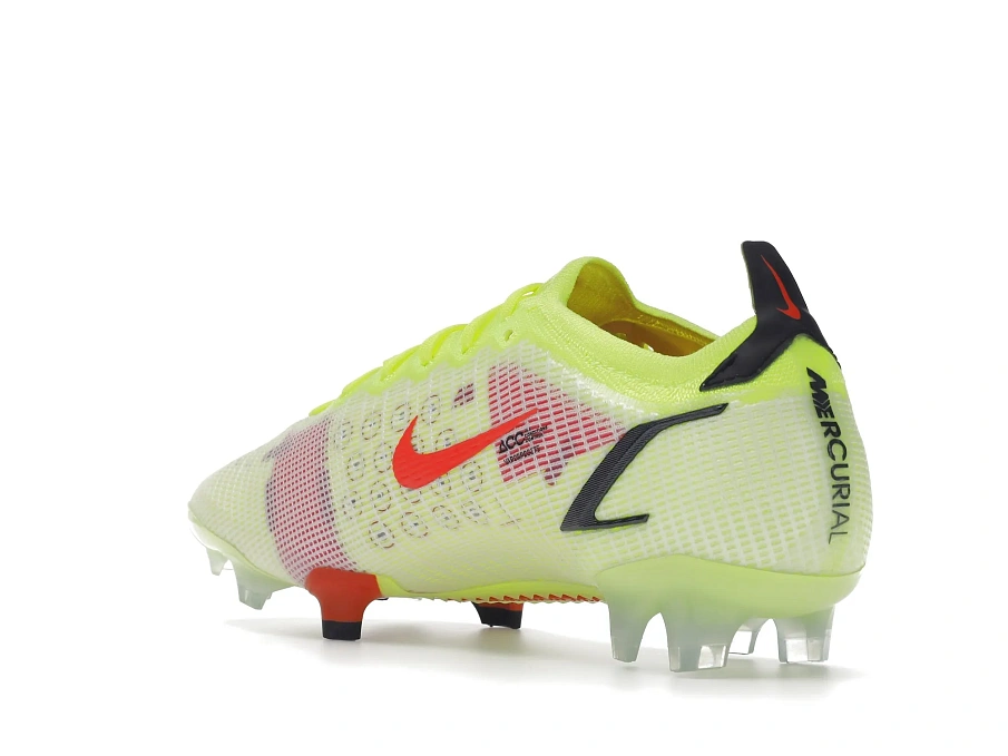 Фото № 6 с приближением к товару «‎Nike Mercurial Vapor 14 Elite FG Volt Black Bright Crimson»