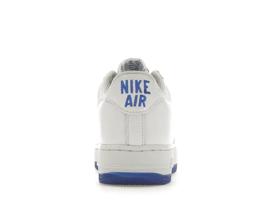 Фото № 4 с приближением к товару «‎Nike Air Force 1 Low '07 Retro Color of the Month Hyper Royal Jewel»