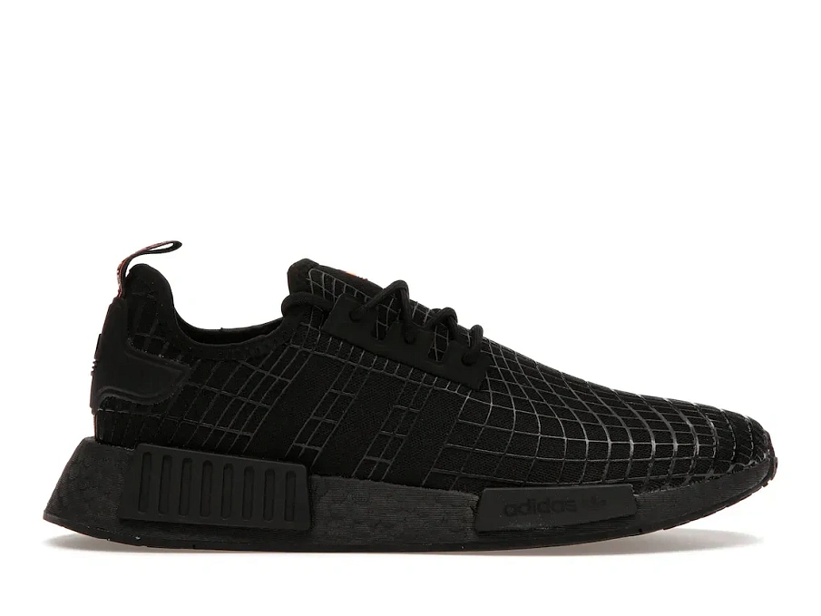 Фото № 1 с приближением к товару «‎adidas NMD R1 Core Black Beam Orange»