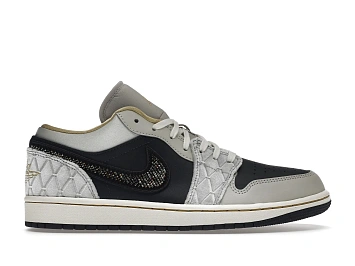 Jordan 1 Low Beaded Swoosh (DV1762-001) - 1