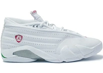 Фото № 1 с приближением к товару «‎Jordan 14 Retro Low White Cerise»