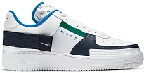 Фото № 1 с приближением к товару «‎Nike Air Force 1 Type White Obsidian»