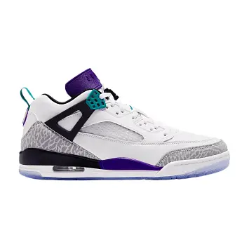 Air Jordan Spizike Low White Court Purple - 1