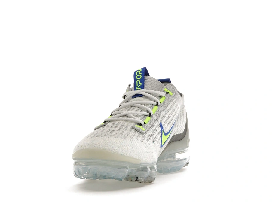 Фото № 2 с приближением к товару «‎Nike Air VaporMax 2021 White Royal Volt»